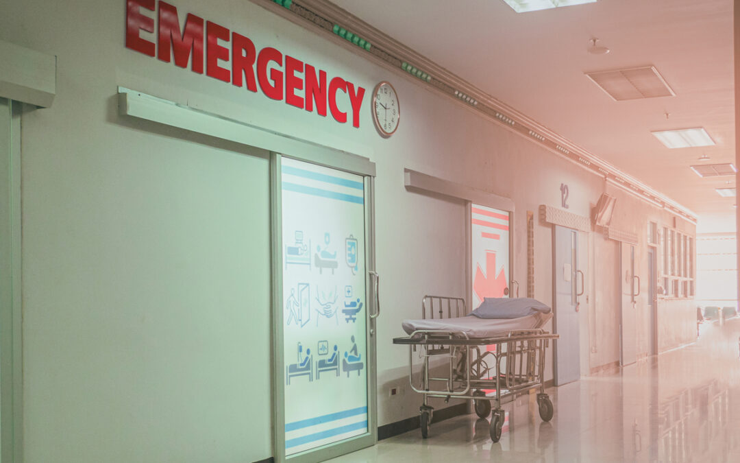 entrance to emergency room